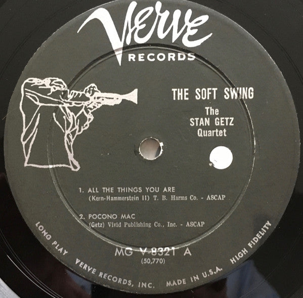 The Stan Getz Quartet* : The Soft Swing (LP, Album, Mono, Dee)
