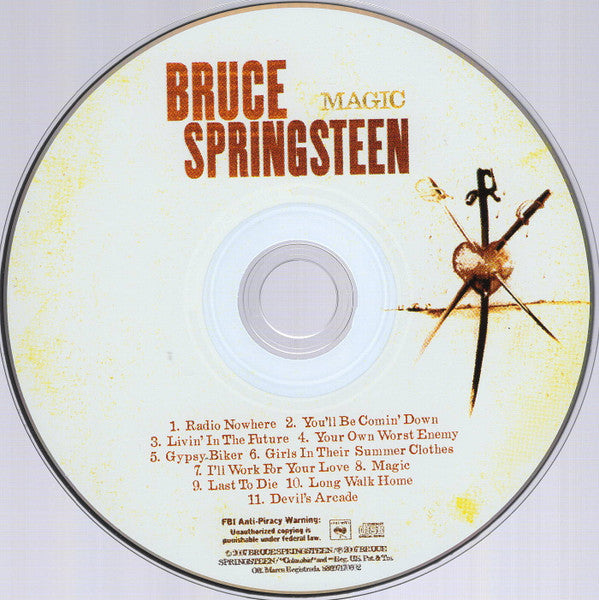 Bruce Springsteen : Magic (CD, Album, Wal)