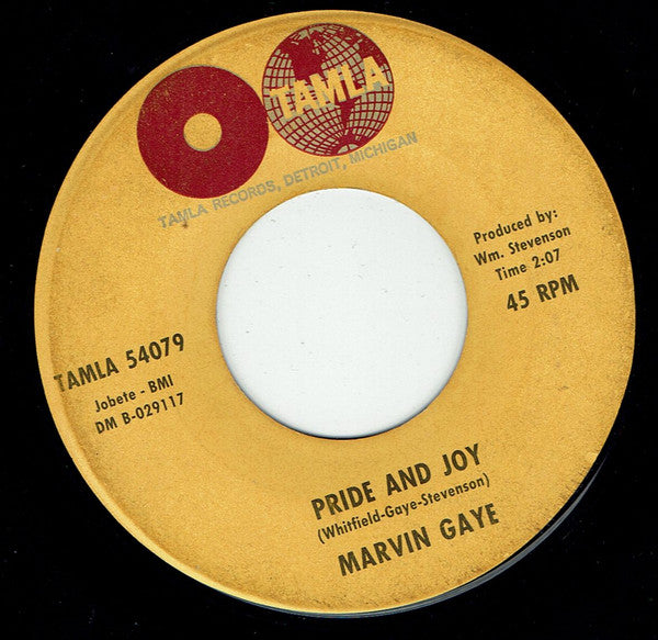 Marvin Gaye : Pride And Joy / One Of These Days (7", Single)