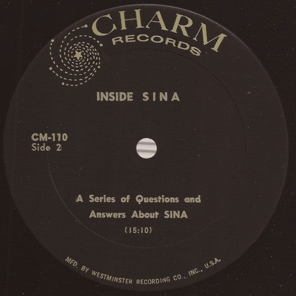 SINA (4) : Inside SINA (LP, Album)