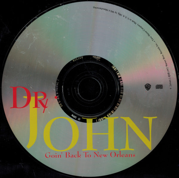 Dr. John : Goin' Back To New Orleans (CD, Album, RE, RP)