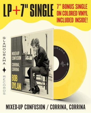 Bob Dylan : [Debut Album] (LP, Album, RE + 7", Single, RE, Yel)