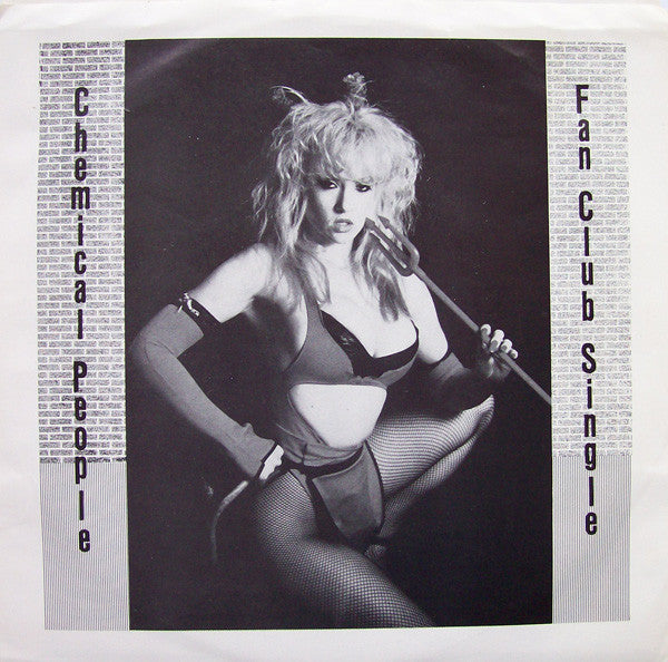 Chemical People : Fan Club Single (7", Single, Red)
