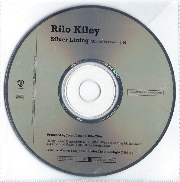 Rilo Kiley : Silver Lining (CD, Single, Promo)