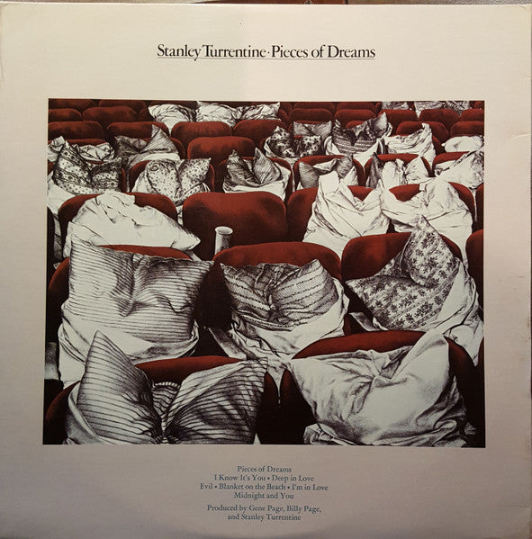 Stanley Turrentine : Pieces Of Dreams (LP, Album, Promo, Gat)