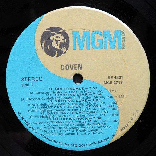 Coven (3) : Coven (LP, Album)