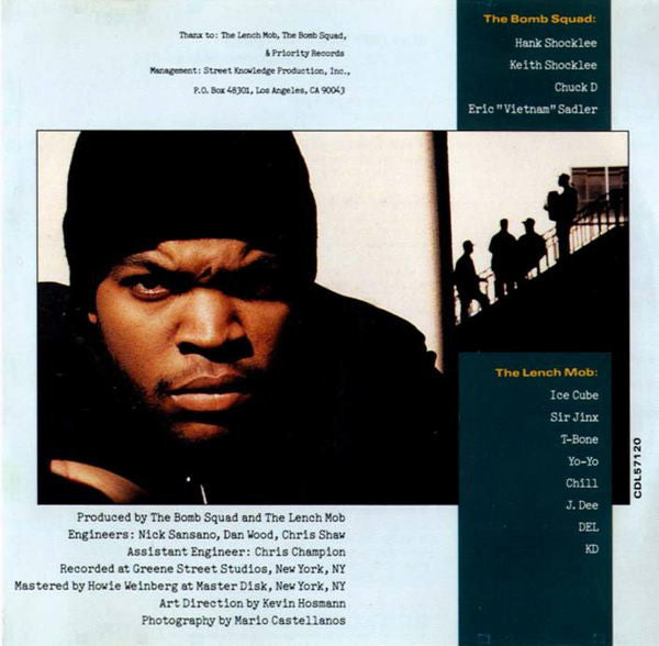 Ice Cube : AmeriKKKa's Most Wanted (CD, Album)