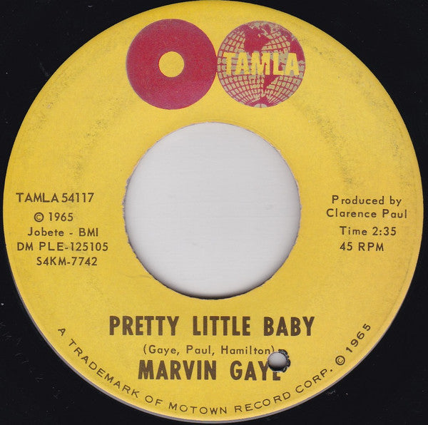 Marvin Gaye : Pretty Little Baby (7", Single, Ind)