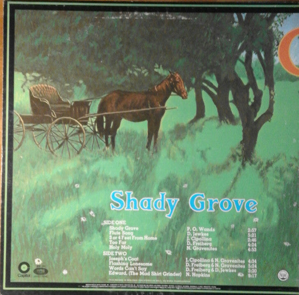 Quicksilver Messenger Service : Shady Grove (LP, Album, RE, Los)