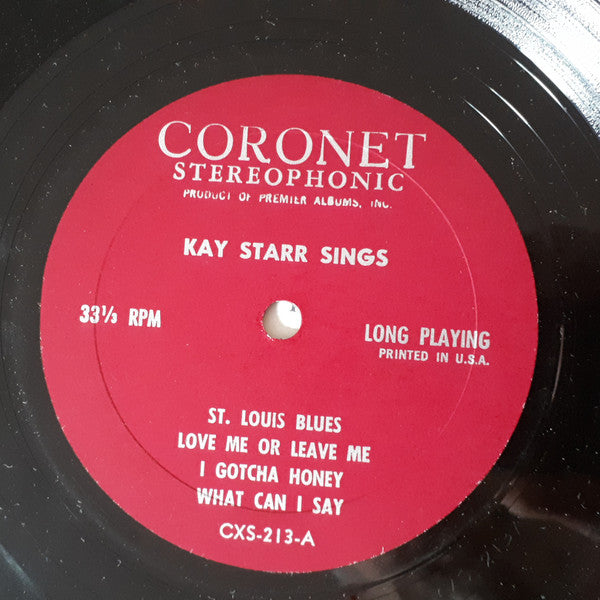 Kay Starr, Martha Tilton, Curt Massey : On Stage (LP)
