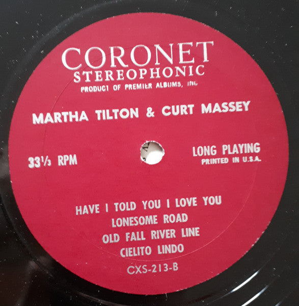 Kay Starr, Martha Tilton, Curt Massey : On Stage (LP)