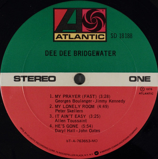 Dee Dee Bridgewater : Dee Dee Bridgewater (LP, Album, Mon)