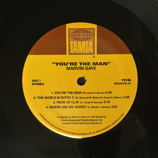 Marvin Gaye : You're The Man (2xLP, Album, Comp)