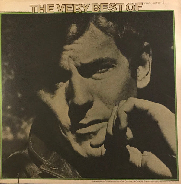Gordon Lightfoot : The Very Best Of Gordon Lightfoot (LP, Comp, RE)