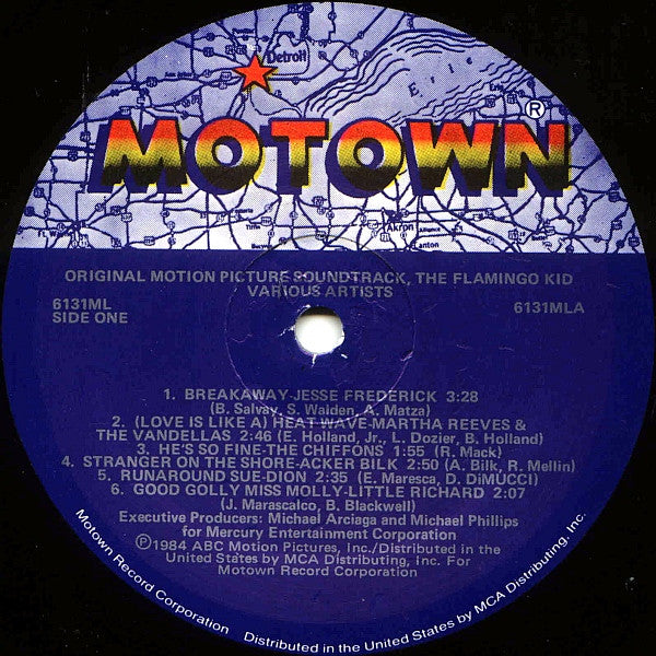 Various : The Flamingo Kid (Original Motion Picture Soundtrack) (LP, Comp)