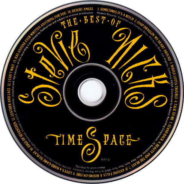 Stevie Nicks : Timespace - The  Best Of Stevie Nicks (CD, Comp, Lon)