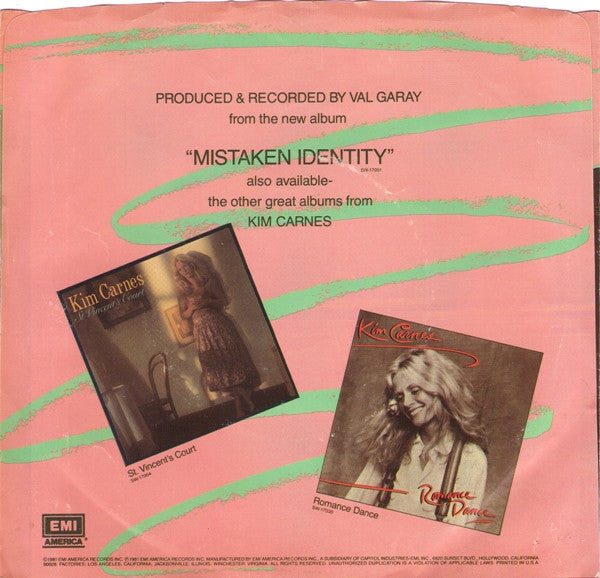 Kim Carnes : Bette Davis Eyes (7", Single, Jac)