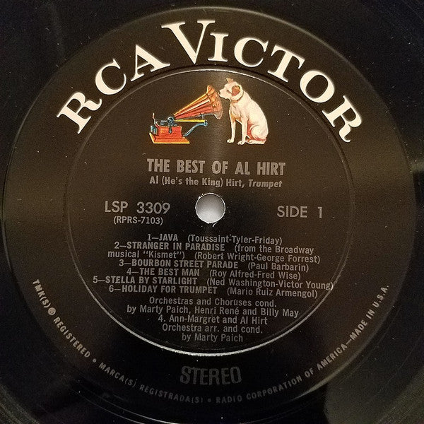 Al Hirt : The Best Of Al Hirt (LP, Comp, Ind)