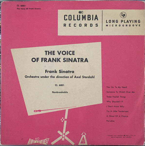 Frank Sinatra : The Voice Of Frank Sinatra (10", Album, RE, RP)