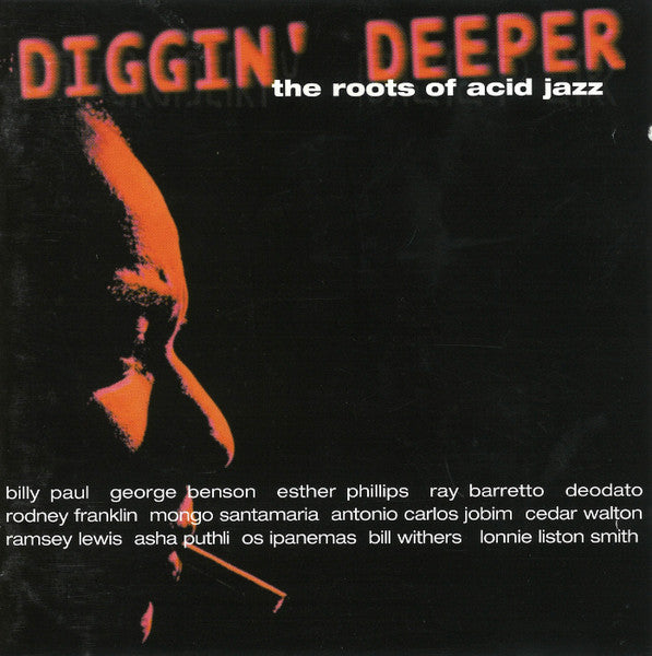 Various : Diggin' Deeper (The Roots Of Acid Jazz) (CD, Comp)