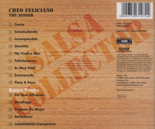 Cheo Feliciano : The Singer  (CD, RE, RM)