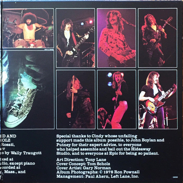 Boston : Don't Look Back (LP, Album, Ter)