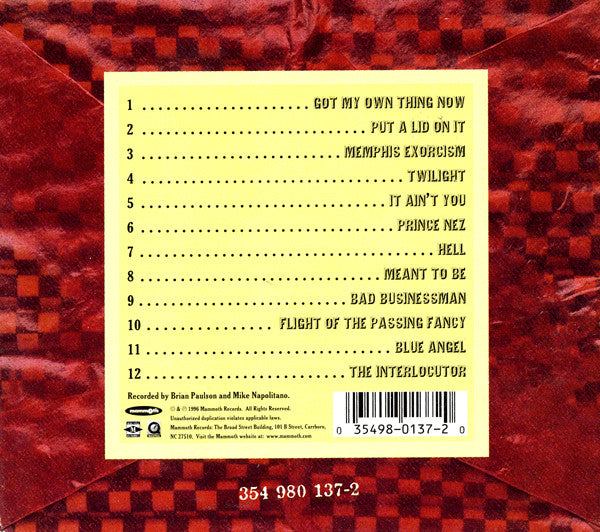 Squirrel Nut Zippers : Hot (CD, Album, Enh, PMD)
