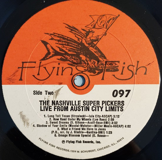 The Nashville Superpickers : Live From Austin City Limits (LP, Album)