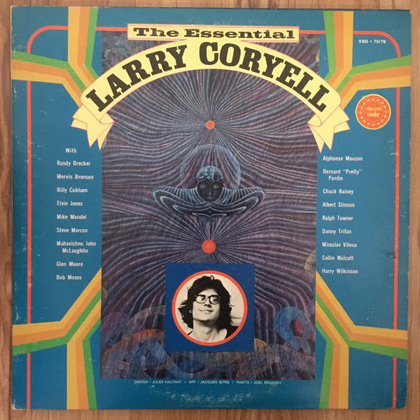 Larry Coryell : The Essential (2xLP, Comp, RP, Pit)