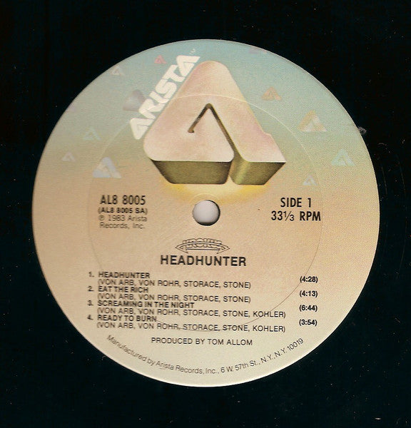 Krokus : Headhunter (LP, Album, Club)