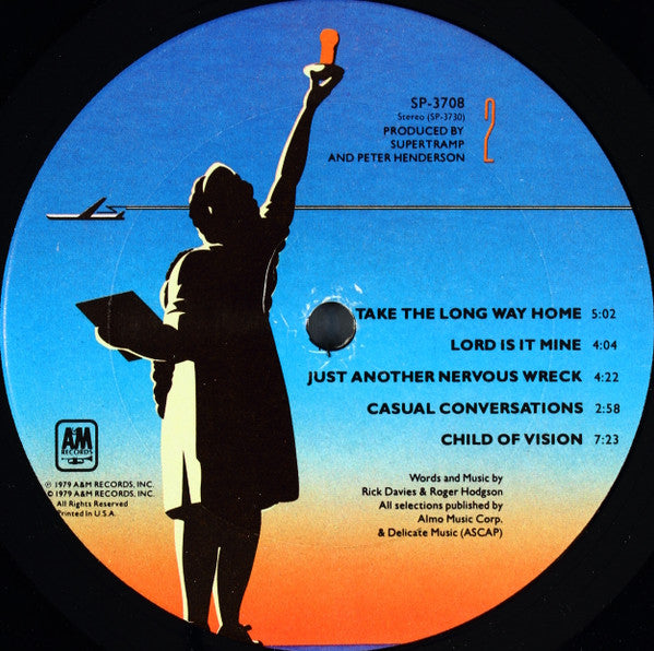 Supertramp : Breakfast In America (LP, Album, Pit)