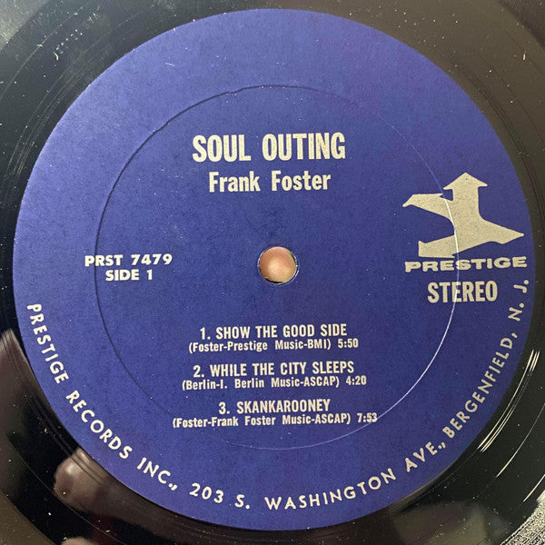 Frank Foster : Soul Outing! (LP, Album)