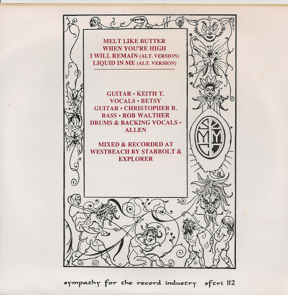 Sacred Miracle Cave : Melt Like Butter (7", Single, Gre + 7", Single, Gre)