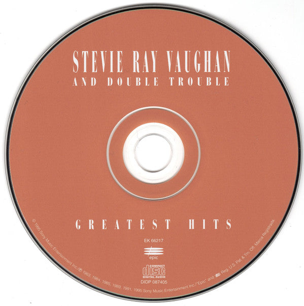 Stevie Ray Vaughan And Double Trouble* : Greatest Hits (CD, Comp, Club, RE)
