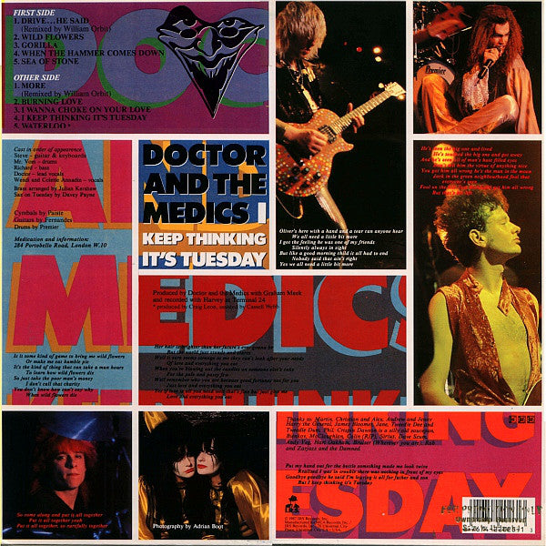 Doctor & The Medics : I Keep Thinking It's Tuesday (LP, Album)