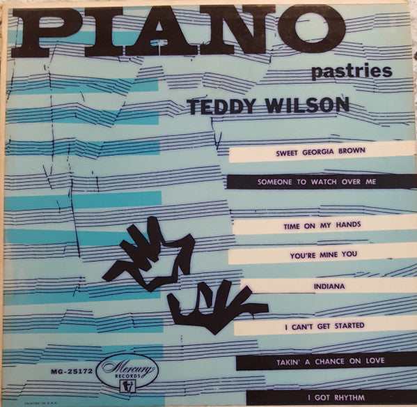 Teddy Wilson Trio : Piano Pastries (10")