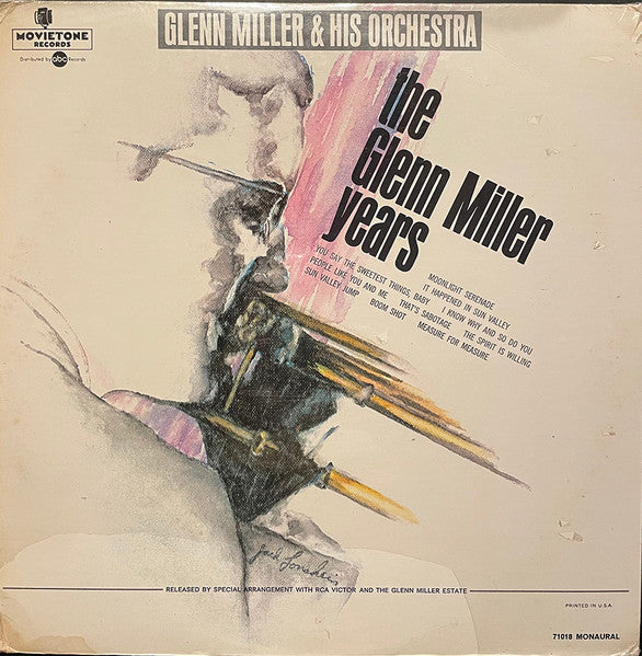 Glenn Miller And His Orchestra : The Glenn Miller Years (LP, Album, Comp, Mono)