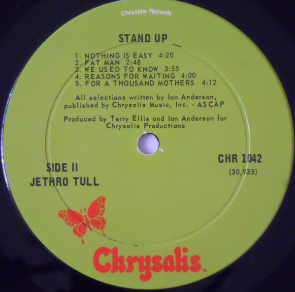 Jethro Tull : Stand Up (LP, Album, RE, Ter)