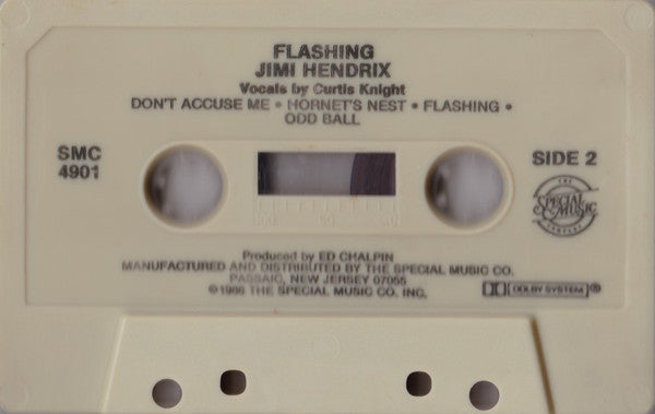 Jimi Hendrix With Curtis Knight : Flashing (Cass, Album, RE)