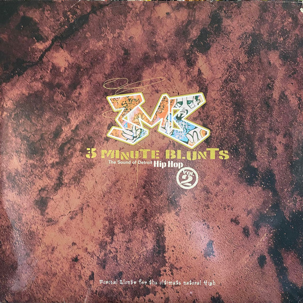 Various : 3 Minute Blunts Vol. 2 - The Sound Of Detroit Hip-Hop (2xLP, Comp)