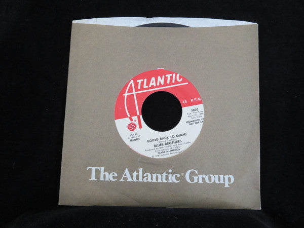 The Blues Brothers : Going Back To Miami (7", Single, Mono, Promo, Spe)