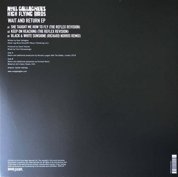 Noel Gallagher's High Flying Birds : Wait And Return EP (12", EP, RSD, Single, Ltd, Tea)
