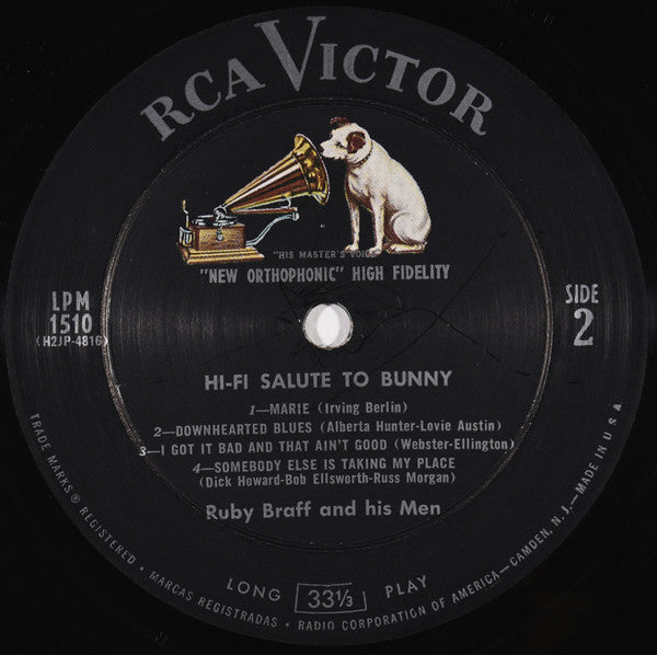 Ruby Braff : Hi-Fi Salute To Bunny (LP, Album, Mono, Roc)