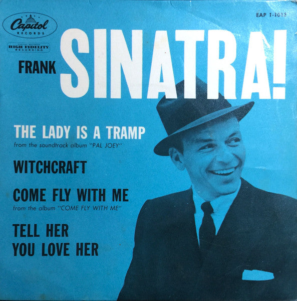 Frank Sinatra : The Lady Is A Tramp (7", EP, RP)