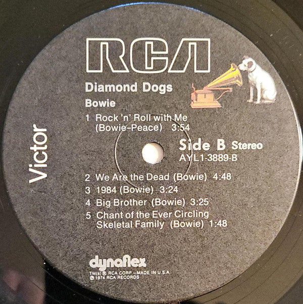 Bowie* : Diamond Dogs (LP, Album, RE)