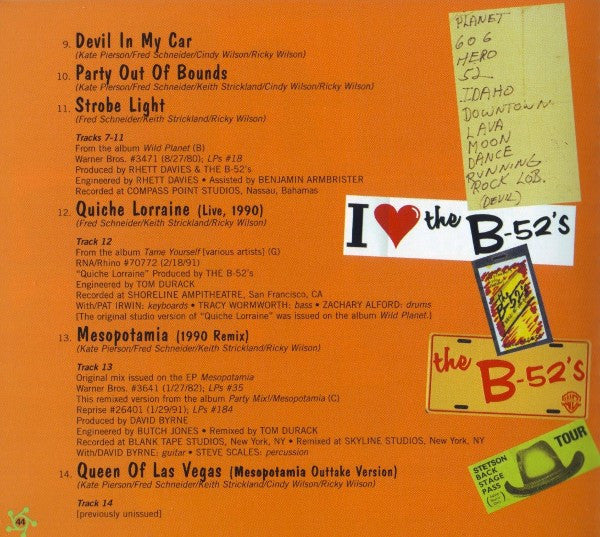 The B-52's : Nude On The Moon: The B-52's Anthology (2xCD, Comp + Box)