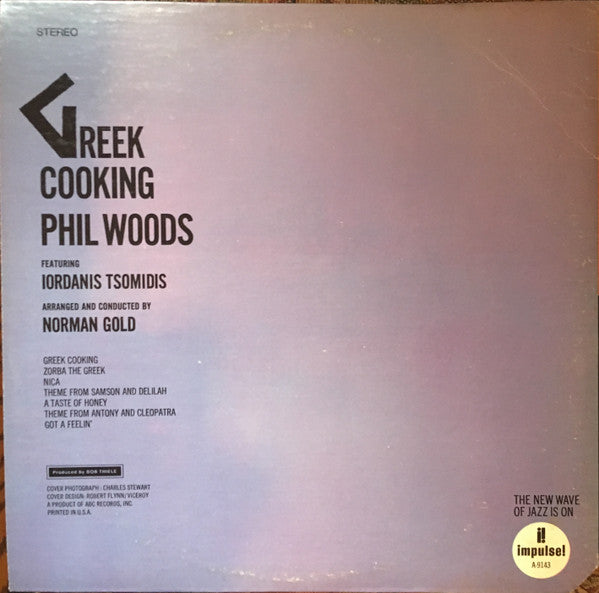 Phil Woods : Greek Cooking (LP, RE)