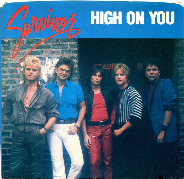 Survivor : High On You (7", Single, Styrene, Car)