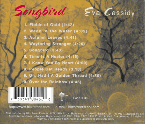 Eva Cassidy : Songbird (CD, Comp)