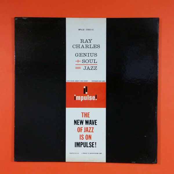 Ray Charles : Genius + Soul = Jazz (LP, Album, RE)